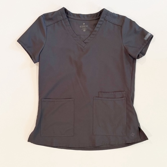 Med Couture XS Insight Pewter Jogger Scrub Set - Picture 2 of 15